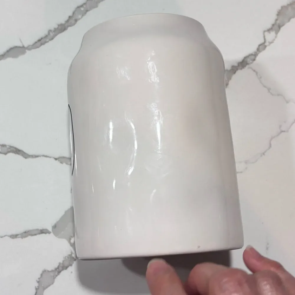 Rae Dunn Collection | White ‘HOLD’ Jar Canister Container with Lid